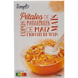 750G PETALES MAIS SUCRES SIMPL (PACK-12)