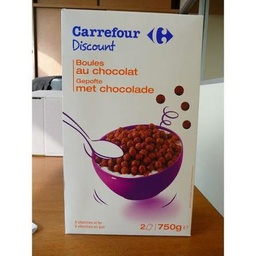 750G BOULE MAIS CHOCOLAT PPB (PACK-8)